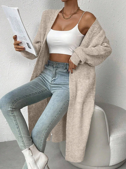 Fluffy Two Pieces Knit Cardigan Sweater