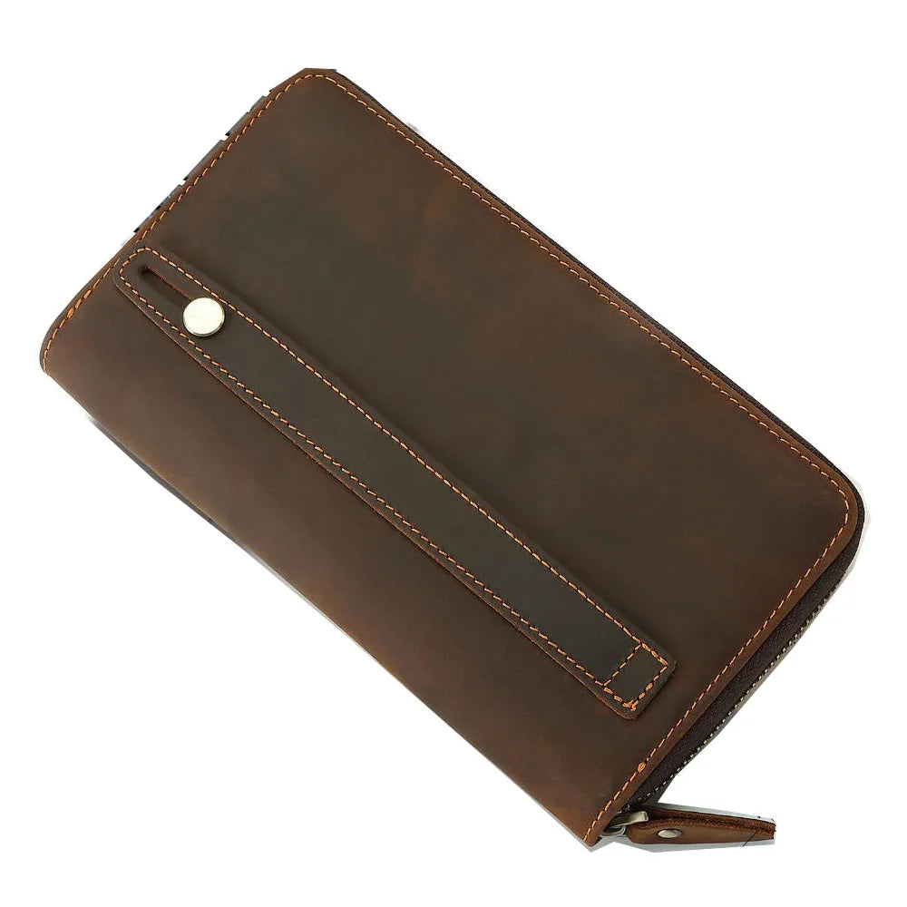 Genuine Leather Soft Brown Wallet