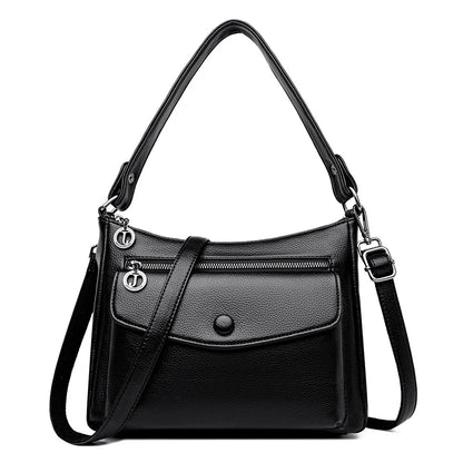 Womens Retro Leather Tote Bags