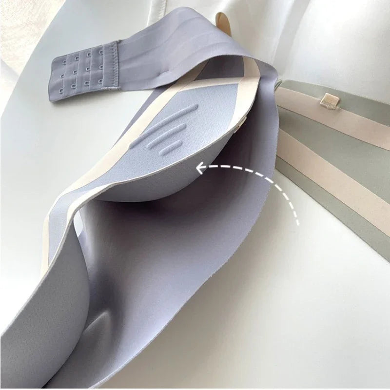 New Seamless Strapless Bras For Women Soft Wire Free Push Up Bralette Sexy Lingerie Intimates