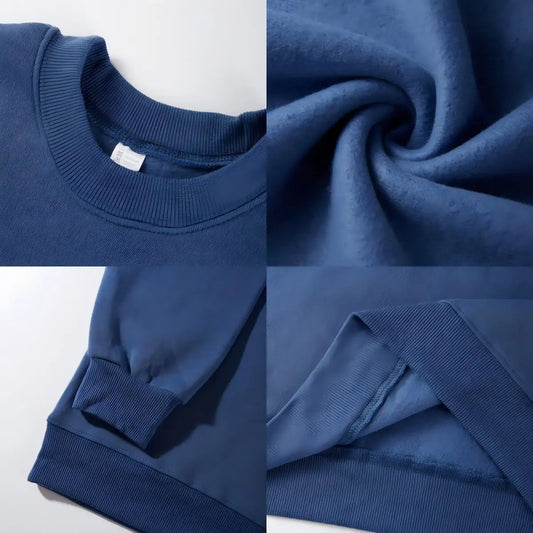 Mens San Francisco Letter Print Sweatshirt Casual Hooded Loose Crewneck Pullover Autumn Fleece Streetwear