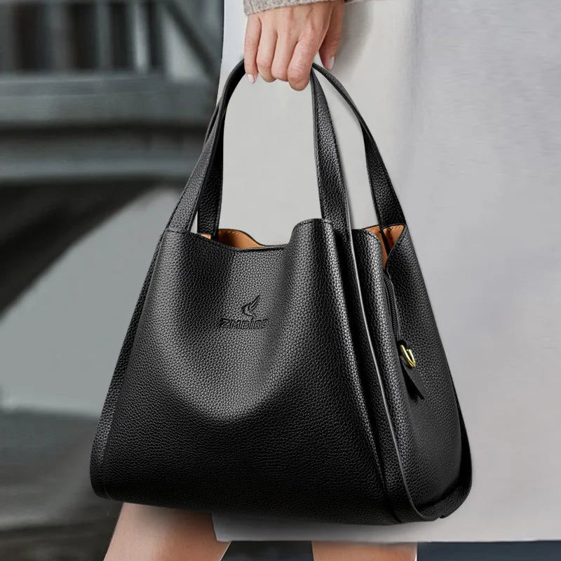 Touch Internal Soft Leather Handbags