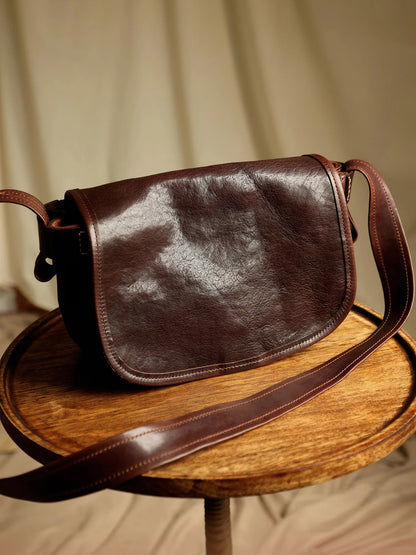 Casual Luxury Soft Leather Handbag Clutch Bag