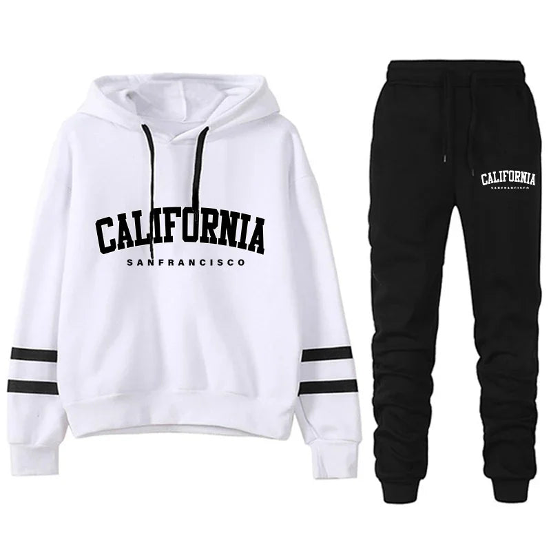 Womens Los Angeles California Tracksuit Sets