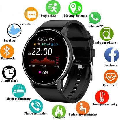 New Bluetooth Call Full Touch Screen Ios Android Smartwatches