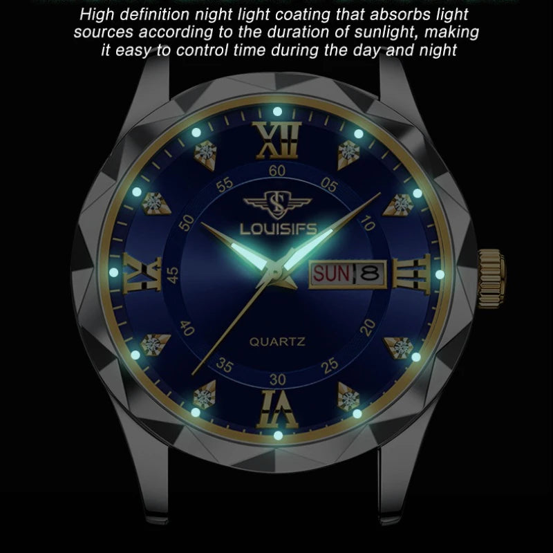 Mens Charismatic Design Classic Luxury Analog Watches