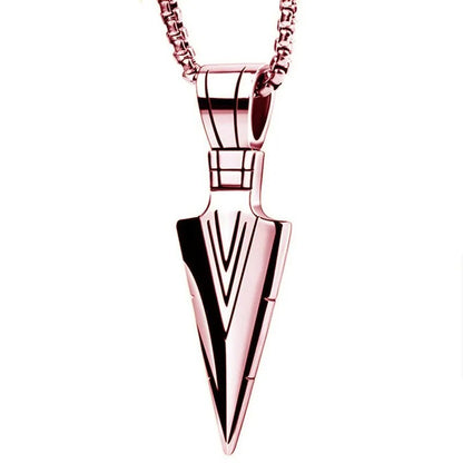 Indian Triangle Arrowhead Men Necklaces