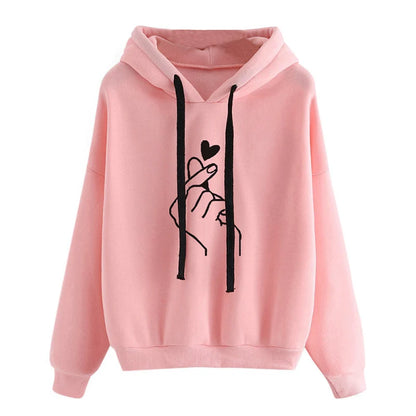 High Quality Loose Style Thin Autumn Buttoned Hoodies