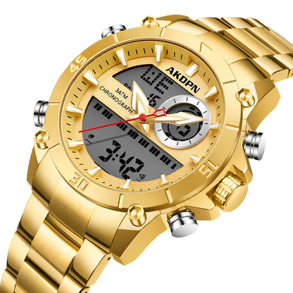 Mens Multi Color Dial Stainless Steel Analog Watch