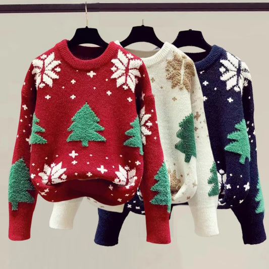 Womens Christmas Tree Sweatshirt Tree Tops Glisten Fleece Hooded Casual Hoodie Autumn Loose Fit