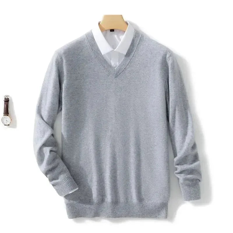 2024 Luxury Cashmere Sweater Designer Ripped Hole Fashion For Men