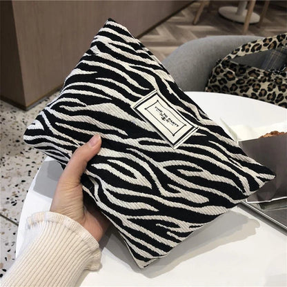 Zebra Design Large Shopping Totes