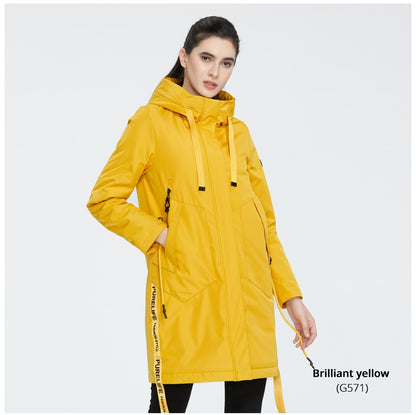 Autumn Winter Breeze Hooded Coat