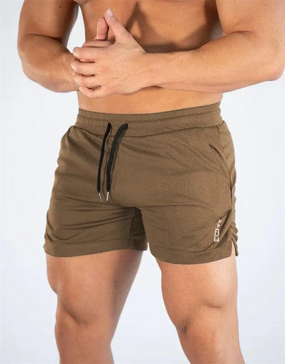 Hit Hard Casual Mens Breathable Gym Training Shorts