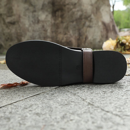 2026 Women’s Leather Ankle Boots - Autumn Casual Chelsea Boots