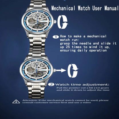 Mens 5atm Waterproof Mechanical Luxury Watches
