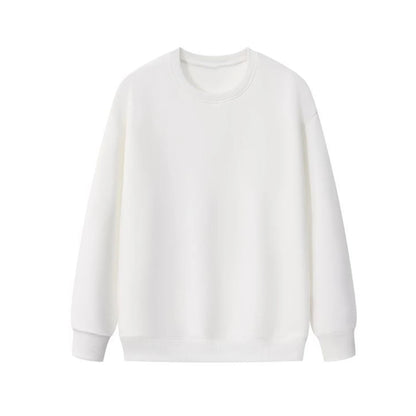 Unisex Basic Fleece Oversized Crewneck Sweatshirts