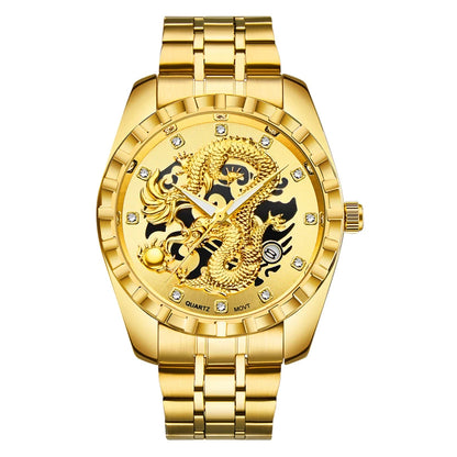 Stainless Steel 3d Knight Figure Dial Mens Watches