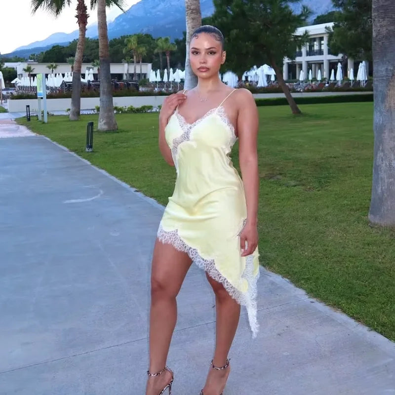 Satin Sophistication: Slim-Fit Sleeveless Halter Camisole