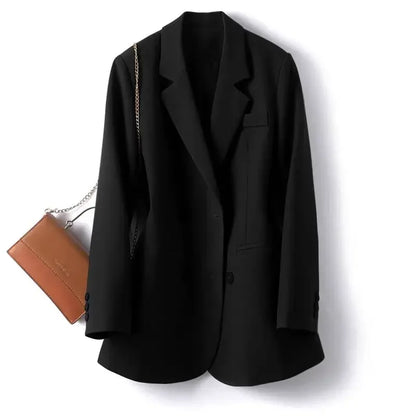 Office Fashion Open Stitch Thin Blazers