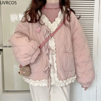 Colorful Love Print Hoodie for Effortless Korean Casual Street Style Looks