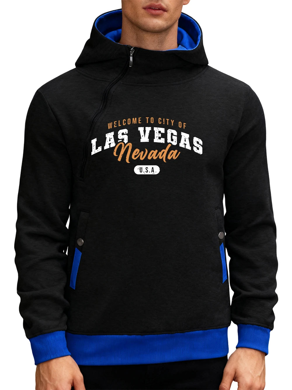 Big Fun Las Vegas Cool Autumn Winter Hoodies
