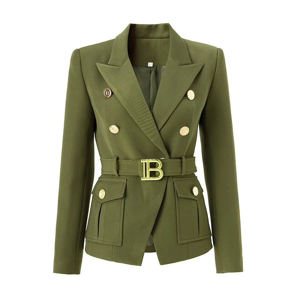 Solid Color Office Blazer for Effortless Smart Chic Workwear Street Style