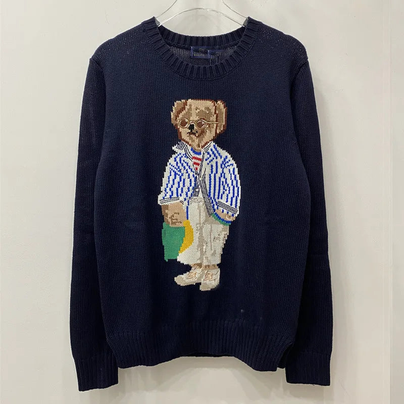 Womens Sweety Bear Cartoony Sweater