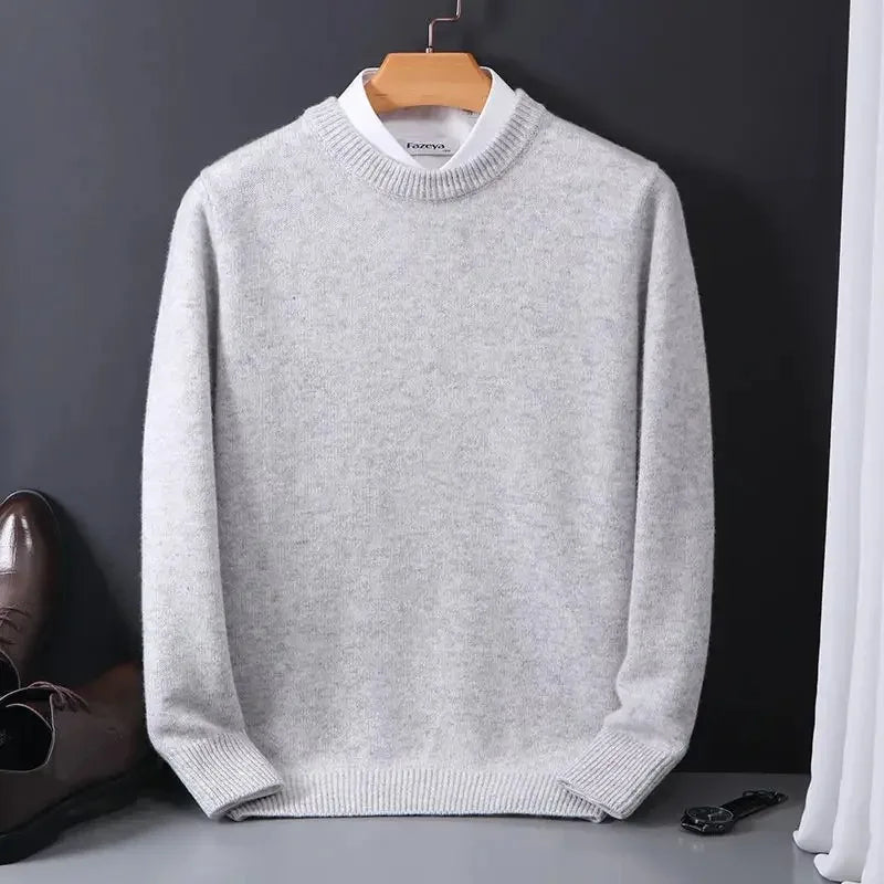 2024 Luxury Cashmere Sweater Designer Ripped Hole Fashion For Men