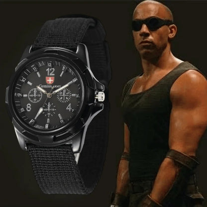 Mens Casual Green Analog Military Watches