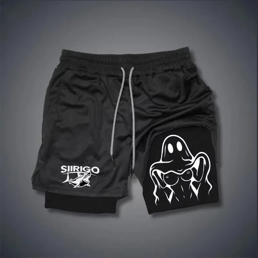 Breathable Plus Size Fitness Shorts