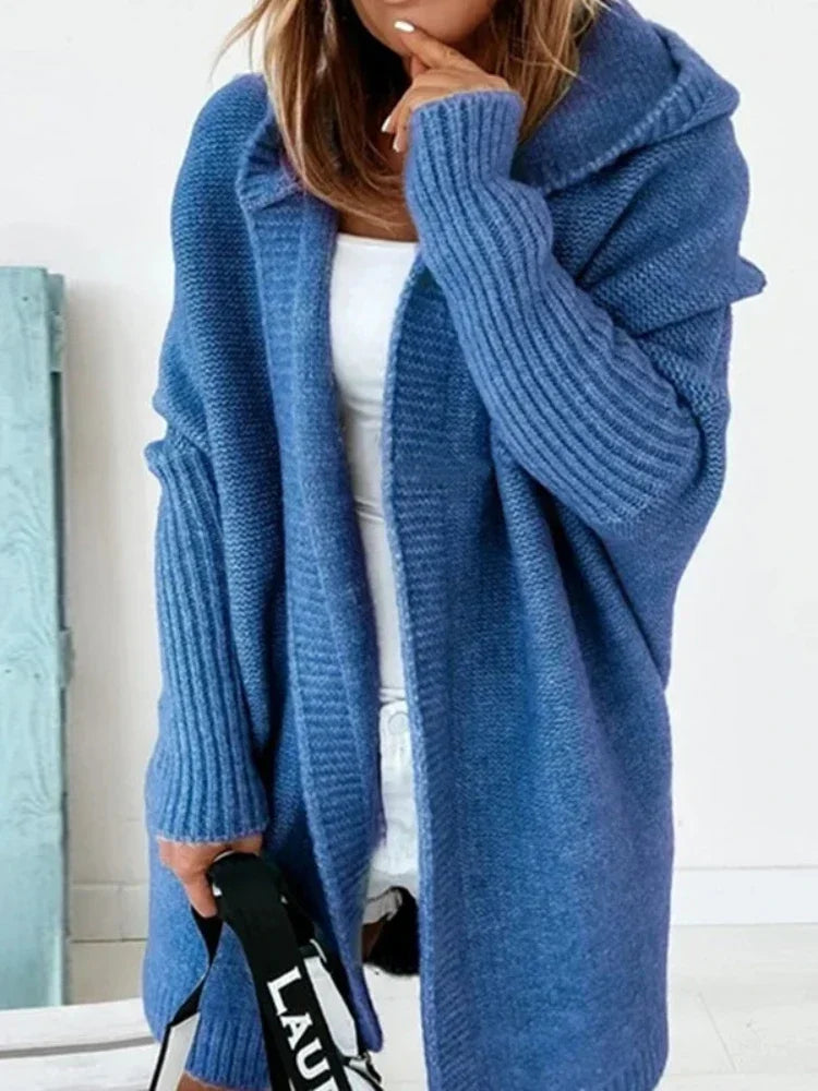 Urban Lounge: The Signature Hooded Longline Knit