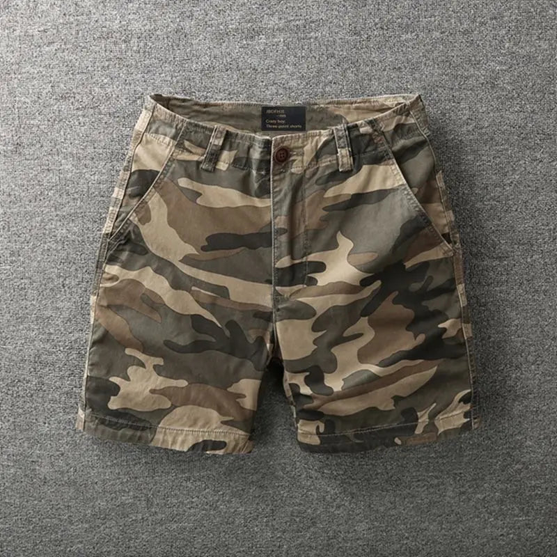 New High Quality Camouflage Cargo Shorts For Women