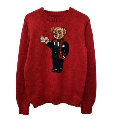 Womens Sweety Bear Cartoony Sweater