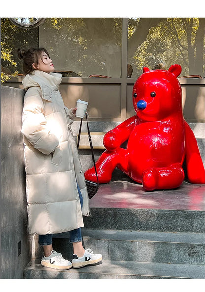 2025 Womens Winter Parka Jacket Slim Fit Stand Collar Casual Streetwear Warm Autumn Winter Coat For Women