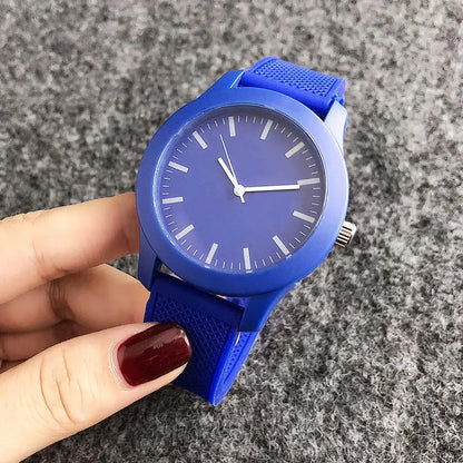 Crocodile Style Quartz Watches: Unisex Casual Silicone Bands