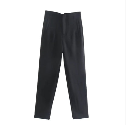 Retro Zip Fly Skinny Pants