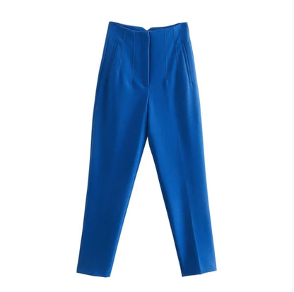 Retro Zip Fly Skinny Pants