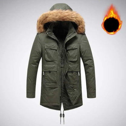 High Quality Zipper Closure Hooded Warm Winter Hoodies