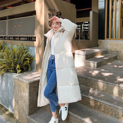 2025 Womens Winter Parka Jacket Slim Fit Stand Collar Casual Streetwear Warm Autumn Winter Coat For Women