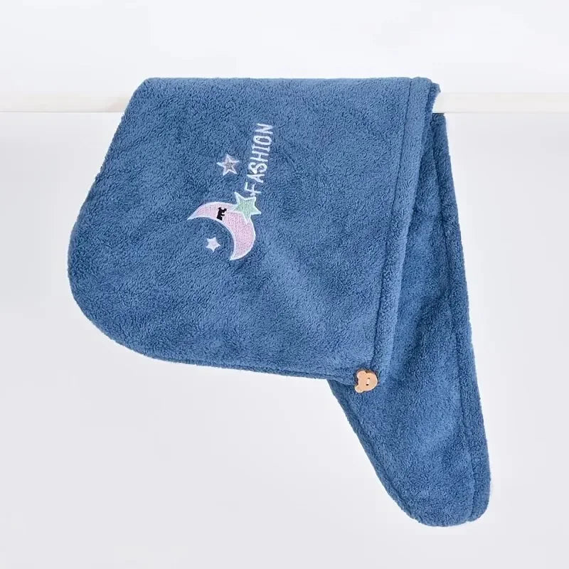 🎁 Super Absorbent Microfiber Hair Wrap Quick Dry Towel (100% off)