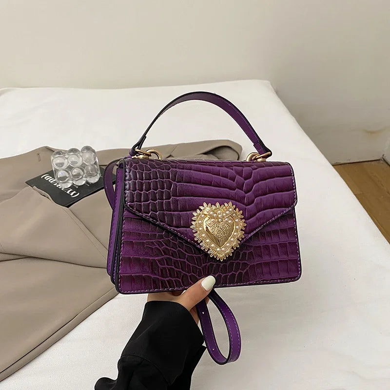 Women Small Stone Pattern Crossbody Bags