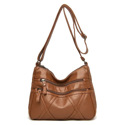 High Quality Women's Soft Leather Shoulder Bags