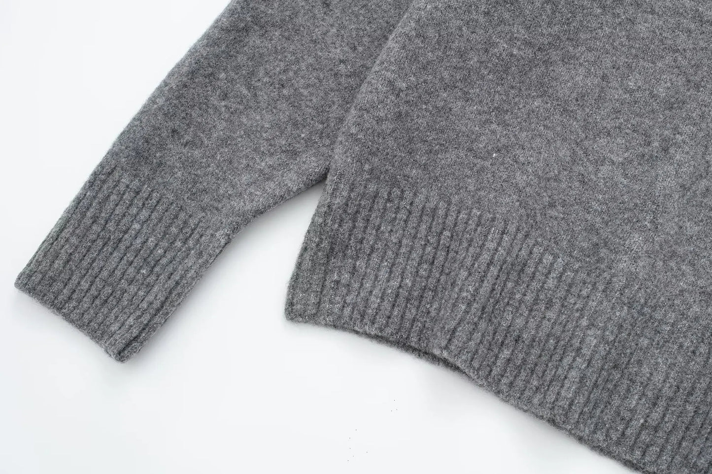 Casual Simple Solid Women Sweaters