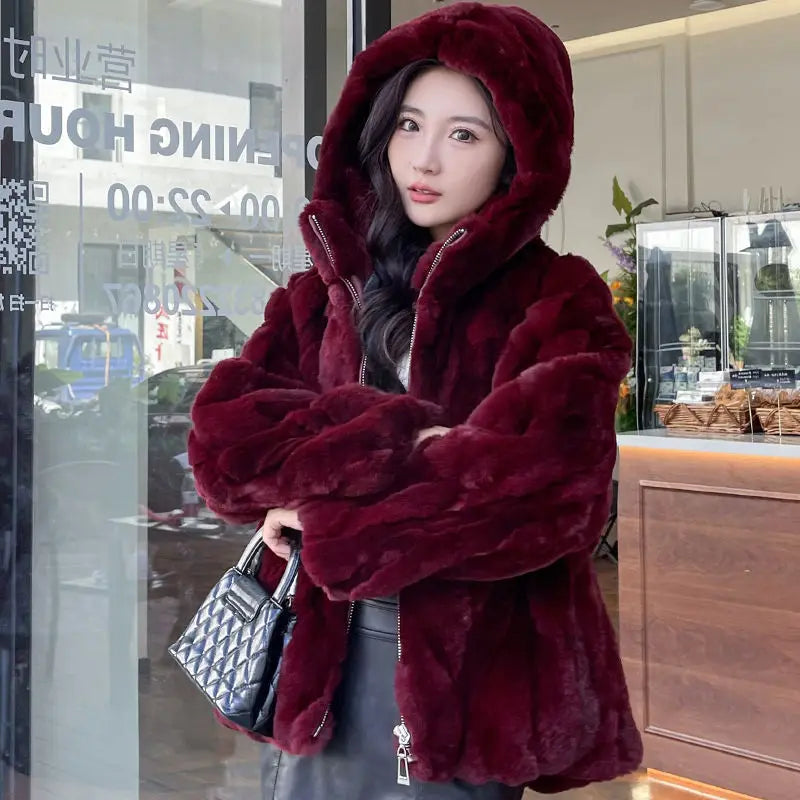 Furry Inside Hooded Jackets
