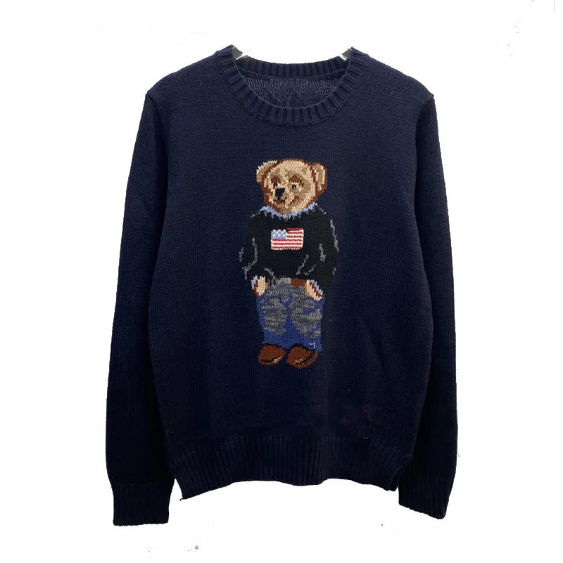 Womens Sweety Bear Cartoony Sweater
