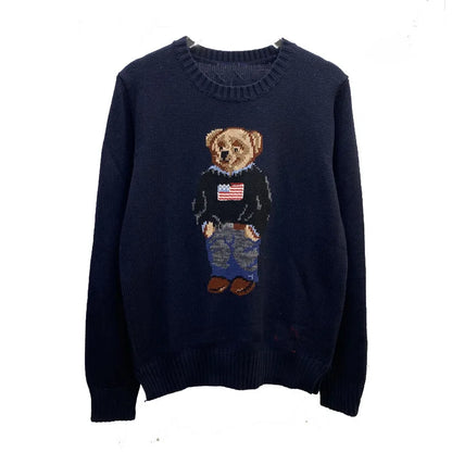 Womens Sweety Bear Cartoony Sweater