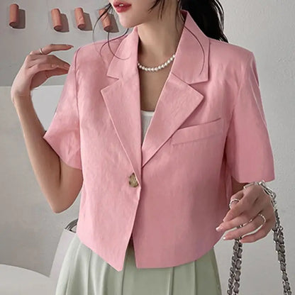 Chic Office Fashion Blazer Jackets