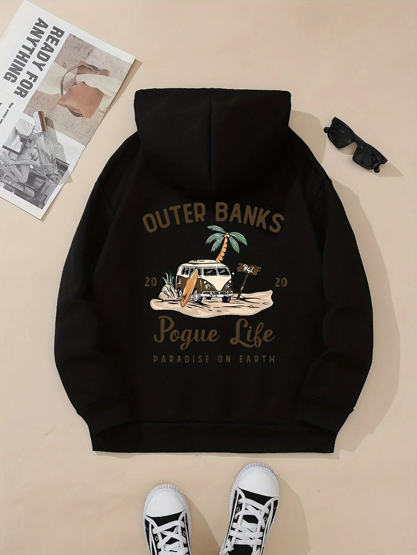 P4l Outer Banks Pogue Life Hoodies For Women