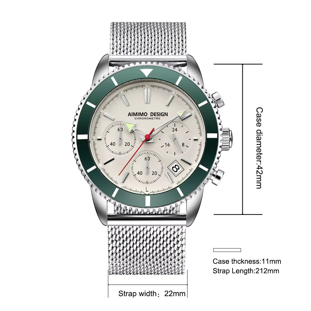 Mens Waterproof Simple Look Analog Watch